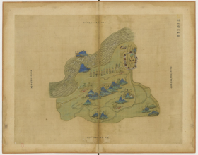 【提供资料信息服务】老地图 1661年浙江地区地图 06杭州府仁和县