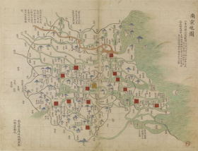 【提供资料信息服务】老地图 明代地图集 南京