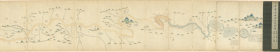 【提供资料信息服务】老地图1825年六省黄河埽垻河道全图