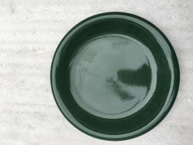 绿釉瓷盘（按图发货。）