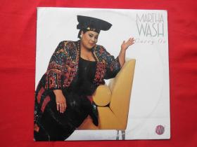 MARTHA   WASH 【Carry   On】====大黑胶唱片.