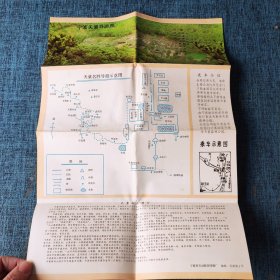 老地图：宁波天童导游图