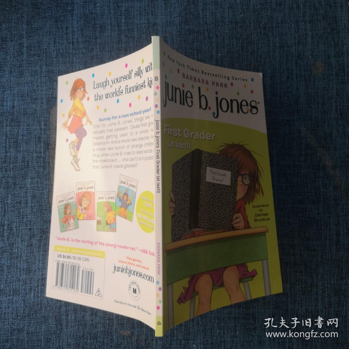 童书：Junie B.,First Grader（at last！）·Barbara Park