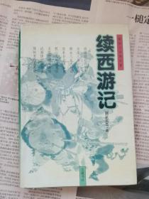 续西游记 无字迹、勾画，封底内侧部分区域泛黄，护封内侧上方有水渍。