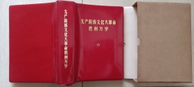 1969年中国人民大学编辑《无产阶级文化大*胜利万岁 》（原盒，品好）