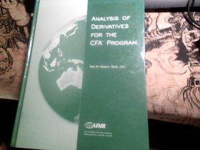 ANALYSIS OF DERIVATIVES FOR THE CFA PROGRAM