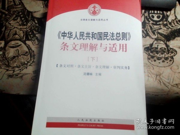 中华人民共和国民法总则 条文理解与适用（套装上下册）