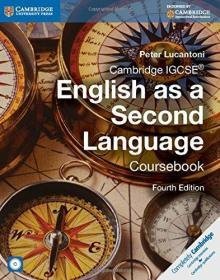 Cambridge IGCSE English as a Second Language Coursebook with Audio【附盘】