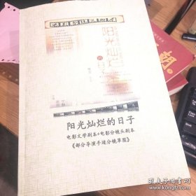 阳光灿烂的日子 电影剧本 电影完成台本 导演手迹分镜草图