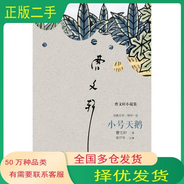 小号天鹅曹文轩 著 张怀存 编广东教育出版社9787554800393