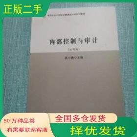 内部控制与审计 试用版袁小勇 主编经济科学出版社9787514184358