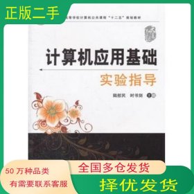 計算機應(yīng)用基礎(chǔ)實驗指導陸慰民 時書劍　主編中國鐵道出版社9787113115821