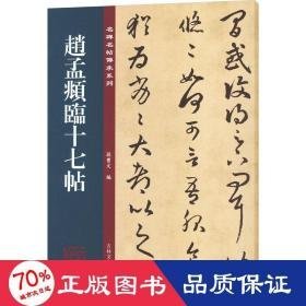 赵孟頫临十七帖 毛笔书法 孙宝文编