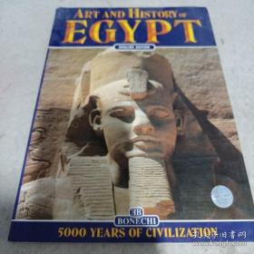 《ART AND HISTORY OF EGYPT》16开 sdx1