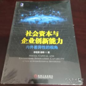 《社会资本与企业创新能力：内外差异性的视角》全新未开封 sd2-2