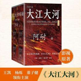 正版 大江大河原著小说书正版全套全集共4册 阿耐作品王凯 杨烁主演电视剧大江东去欢乐颂艰难的制造作者文学人世间文学作品集