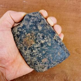 一拍堂 石器时代石斧老古玩收藏古董真品史前石刻工具标本大溪文化石雕斧
