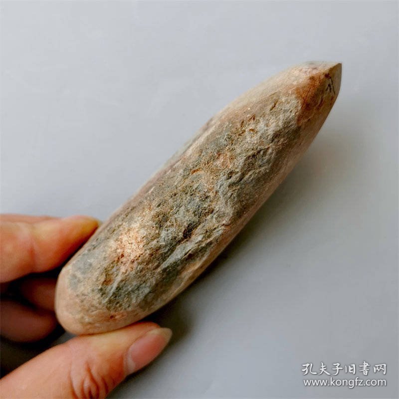 一拍堂 石斧真品新石器时代古董标本古玩收藏屈家岭文化石工具老石雕摆件