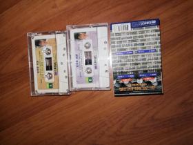 外国音乐磁带：2盘韩国金英妊民谣音乐磁带全（有封套）巨星
