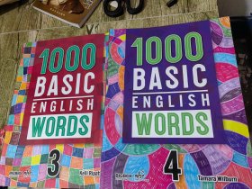 1000BASIC ENGLISH WORDS 2册合售