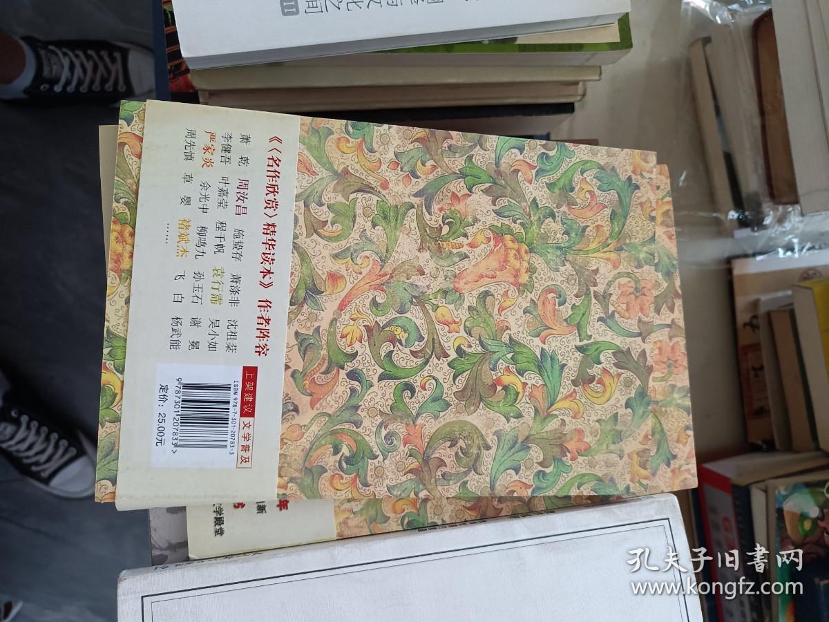 《名作欣赏》精华读本：隋唐五代文学名作欣赏