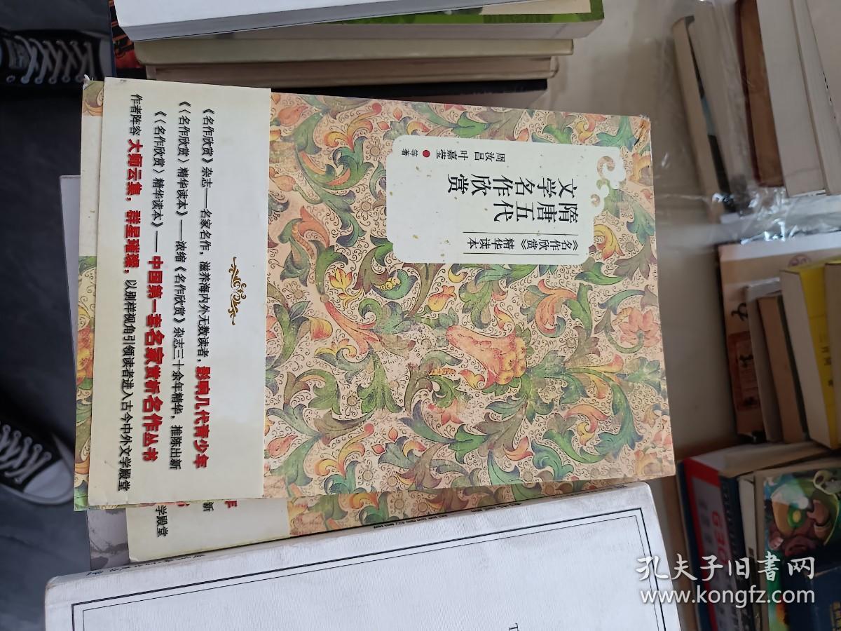 《名作欣赏》精华读本：隋唐五代文学名作欣赏