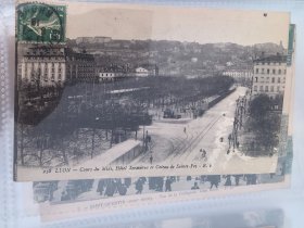 1900-1925年法国、美国老明信片，宫殿、风景
