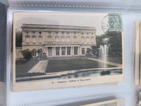 1900-1925年法国、美国老明信片7，宫殿