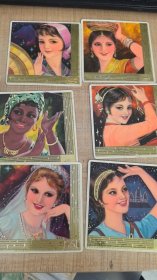 年历卡1979年中国唱片全6张
