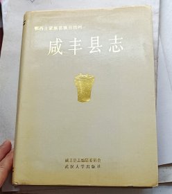 《咸丰县志》16开（精装）