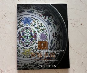 CHRISTIE'S 佳士得 伦敦 2013年11月5日拍卖会 中国瓷器及工艺精品