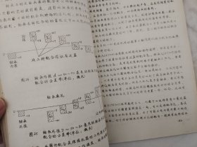 机械设计基础  滚动轴承部分   1972年  洛阳农机学院机械设计教学组  含图纸拉页    蜡板油印   老工业技术资料