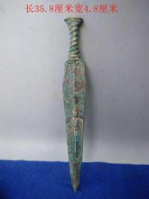 战汉时期老铜瑞兽铜件