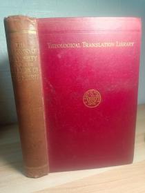 1904年出版  THEOLOGICAL TRANSLATION LIBRARY  英文原版精装