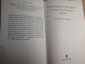 CHURCHILL'S WIZARDS  插图本 THE BRITISH GENIUS FOR DECEPTION 1914-1945   厚本645页