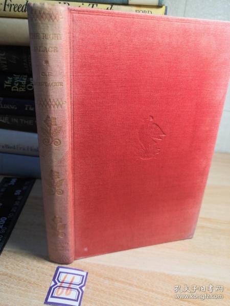 1933年 THE RIGHT PLACE   含一副精美藏书票  A BOOK OF PLEASURES