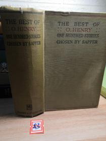 1948年  THE BEST OF O.HENRY 厚本1139页 ONE HUNDRED STORIES CHOSEN BY SHPPER