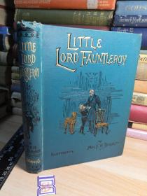 1913年精美签名   LITTLE LORD FAUNTLEROY  《小贵族》   含精美插图