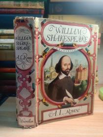 WILLIAM SHAKESPEARE  莎士比亚   A BIOGRAPHY  插图本   精装带书衣