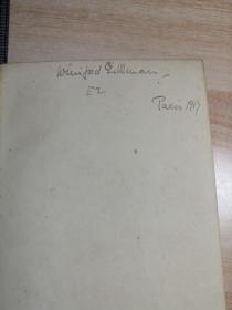 1910年  CARACTERES  精美烫金封面  LA BRUYERE  书顶鎏金  法语原版