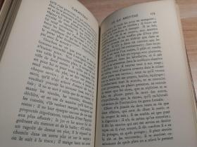 1910年  CARACTERES  精美烫金封面  LA BRUYERE  书顶鎏金  法语原版