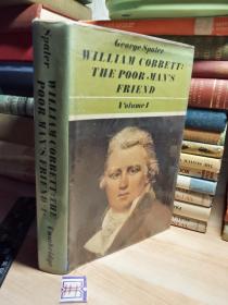 WILLIAM COBBETT  威廉·科贝特   THE POOR MAN'S FRIEND  精装带插图  含书衣