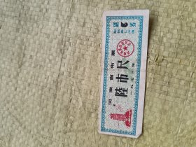 河南省布票 陆市尺 1973年