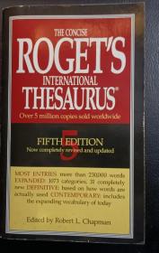 Che Concise Rogets International Thesaurus
