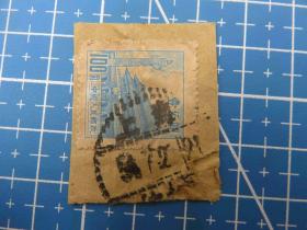 5819#普通邮票销邮戳1954年上海-上海市