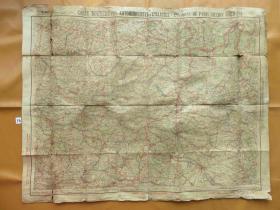 13#1910年左右法国巴黎东北部骑行者路线图