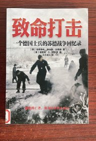 致命打击：一个德国士兵的苏德战争回忆录