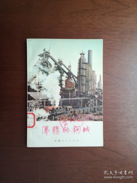 《沸腾的钢城》（全一册），安徽人民出版社1973年平裝32開、一版一印、館藏書籍、全新未閱！包順丰！