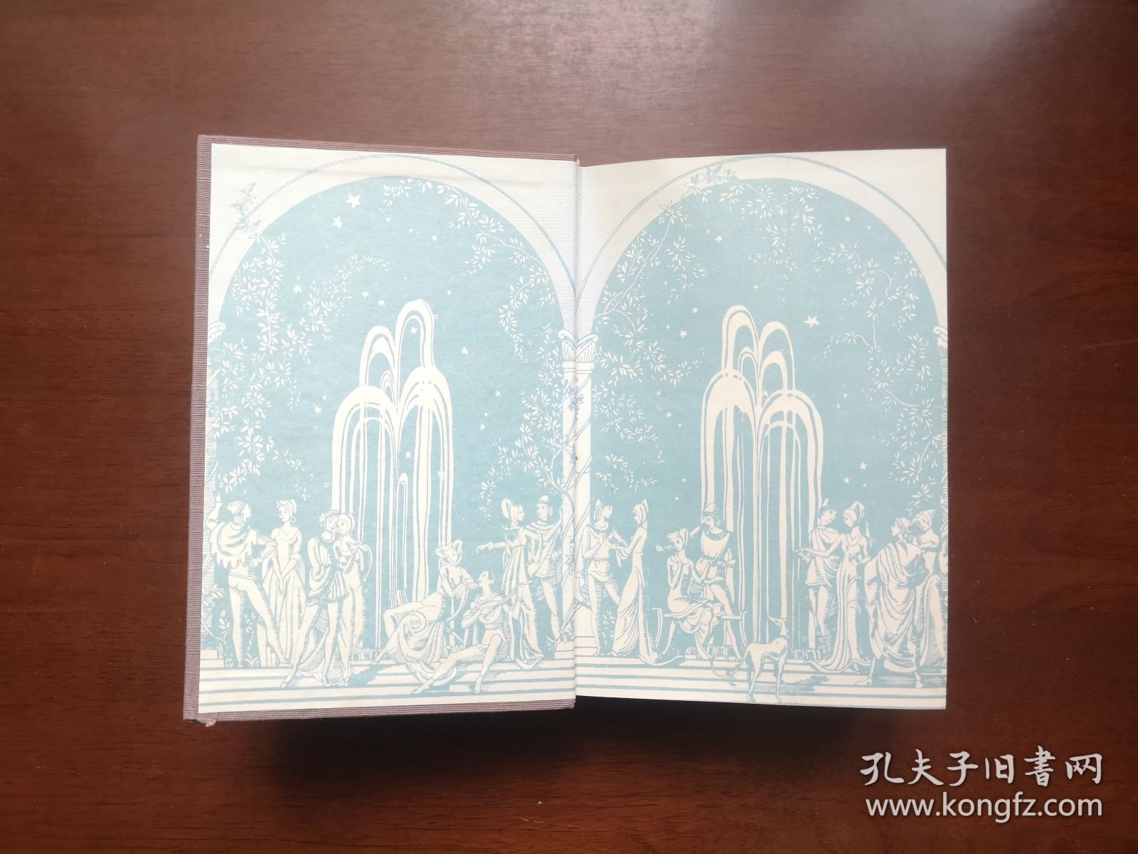 《十日谈》（豪华插图本）（全一冊），上海译文出版社1988年布面精裝大32開、二版二印、私人藏書、全新未閱、包順丰！