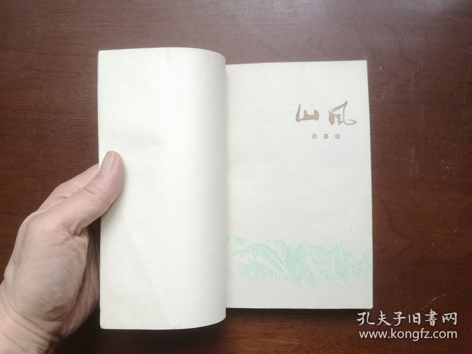 《山风》（全一冊），上海人民出版社1976年平裝32開、一版一印、私人藏書、包順丰！